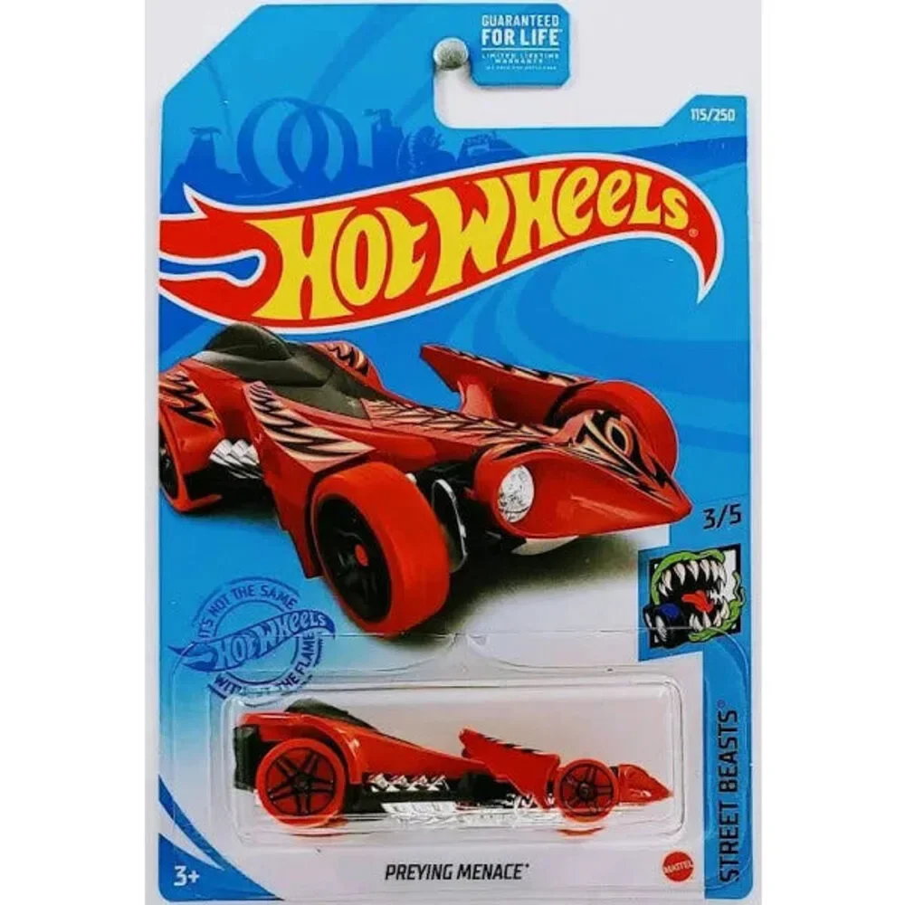 Hot Wheels Preying Menace, Street Beasts 3/5 (RED) 115/150